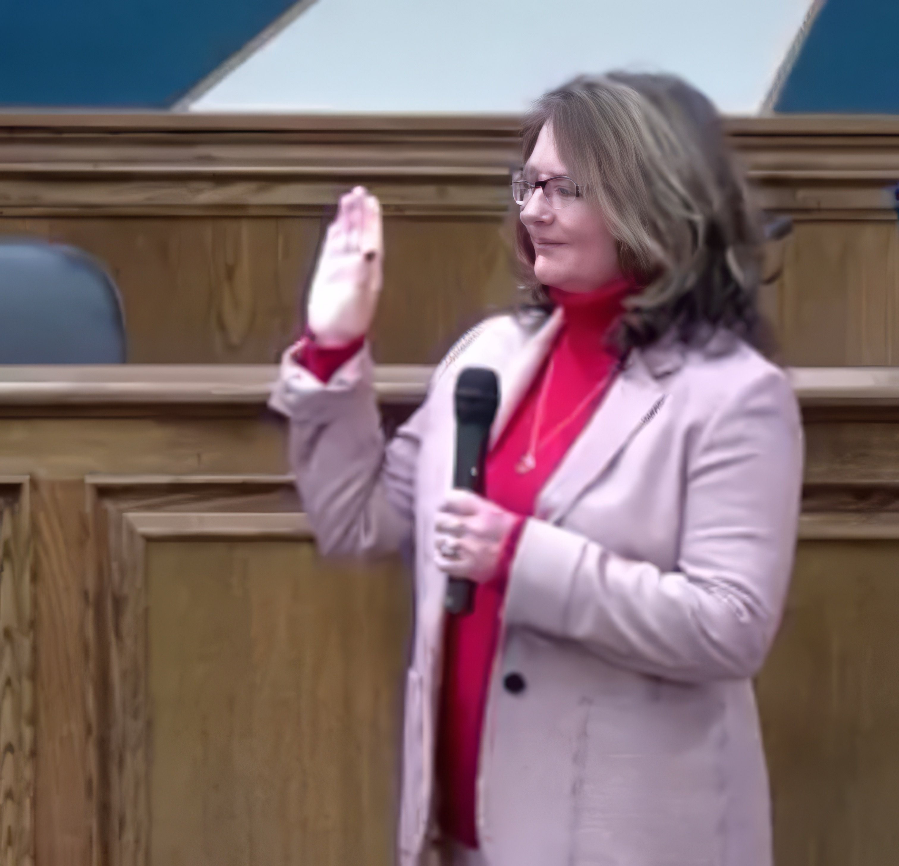 Janie at Fiscal Court